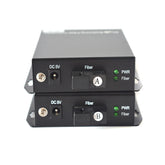 4 channel Bidirectional Contact closure over Fiber optic converters a set- SC Singlemode Fiber up to 20Km, Multimode 500M for Door Open and Door Close,Entry Access Control,Alarm System and More